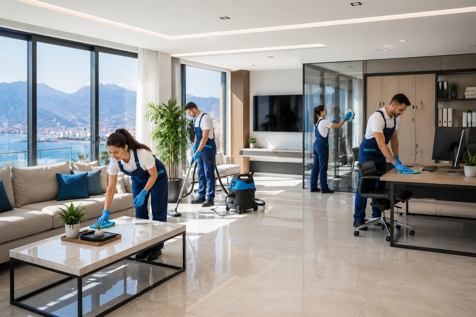 Antalya’da ev ofis ve yaşam alanı temizlik hizmetleri